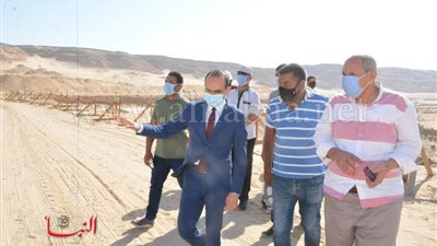 نائب محافظ سوهاج يتفقد مشروعات برنامج التنمية المحلية لصعيد مصر 