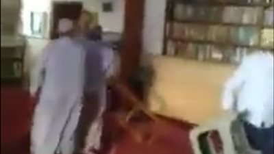 تفاصيل القبض على بلطجي بعد تعدية على المصلين بمسجد في المعادي