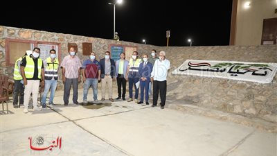 نائب محافظ سوهاج يتفقد مشروع محطة معالجة الهجارسة الثلاثية