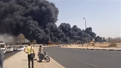 القصة الكاملة لانفجار خط المازوت بطريق مصر الإسماعيلية الصحراوي