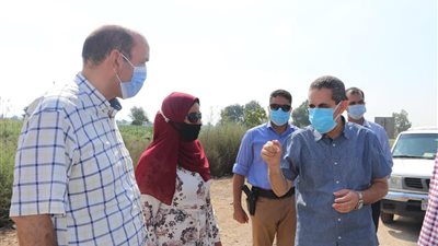 محافظة الغربية تتصدي للبناء المخالف علي الأراضي الزراعية