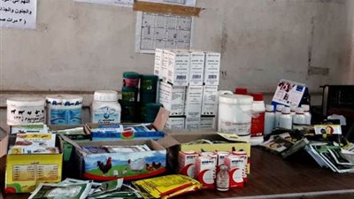 ضبط 329 عبوة دواء بيطري منتهية الصلاحية ومجهولة المصدر في الشرقية...صورة