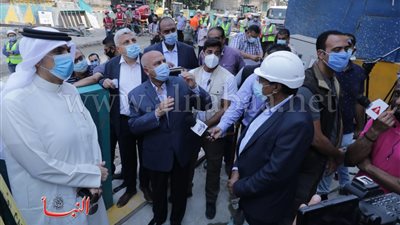 وزير النقل يتفقد عقار
