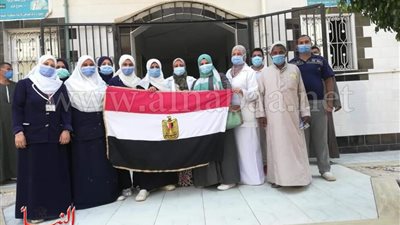 بالصور.. إقبال متزايد للناخبين على لجان مجلس الشيوخ بالشرقية