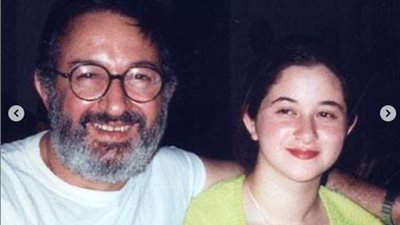 بالصور.. هكذا أحيت مي نور الشريف ذكرى وفاة والدها