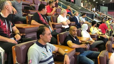 طارق مصطفى وأيوب يراقبان لقاء الأهلي والإنتاج