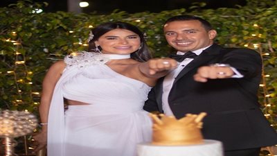 بعد زواجها.. نورهان منصور بالروب الأبيض (صور)