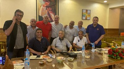 البدري يحضر حفل تكريم عمرو أبو المجد مع كوكبة من النجوم في الأهلي