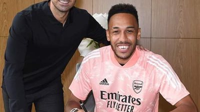 ميسي بين الدوري الإنجليزي والفرنسي..الأرسنال يحتفظ باوباميانج حتى 2023