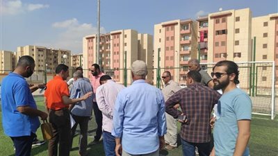 بالصور.. 5 ملاعب رياضية جاهزة بمدينة أكتوبر الجديدة