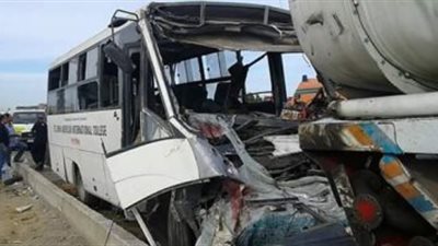 كشفها تلميذ.. مفاجأة مدوية في حادث أتوبيس مدرسة بالتجمع 