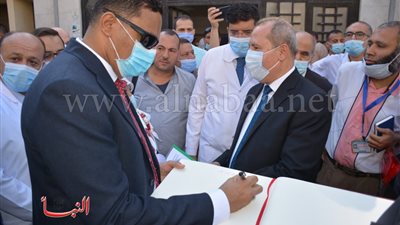 محافظ الدقهلية يفتتح قسم جراحة القلب والصدر الجديد للأطفال بمستشفى المنصورة