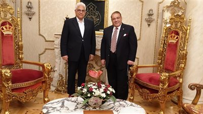 حسام بدراوي ضيف حسن راتب ببرنامج ( شخصيات في حياتي) على شاشة المحور 