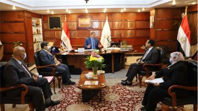 «سعفان» يبحث مع «الشيخ» هيكل نقل موظفي القوى العاملة للعاصمة الإدارية