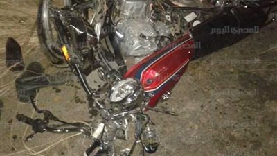 إصابة 3 أشخاص في انقلاب دراجة بخارية بالمنيا 