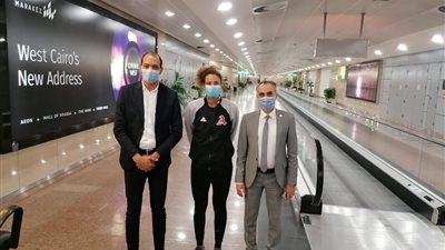 وفد رسمي من وزارة الشباب والرياضة يستقبل 