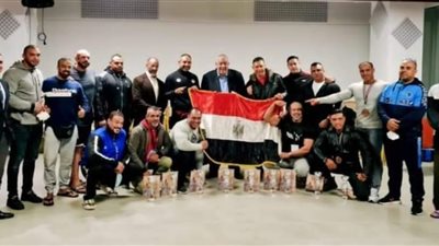 غداً عودة منتخب مصر لكمال الأجسام بعد تحقيقه نتائج متميزه في بطولة العالم بإسبانيا 