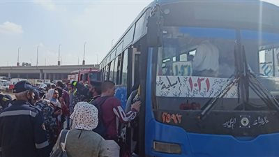 إجراء عاجل بشأن حادث انقلاب أتوبيس يحمل 43 طفل ابتدائي وإعدادي بدائري المعادي