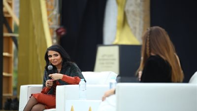 بالصور.. ندوة منى زكي ضمن فعاليات مهرجان القاهرة السينمائي الدولي بدورته الـ 42