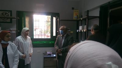 وكيل صحة الغربية: صرف مكافأة 50% من الأساسي للعاملين بوحدة نواج الصحية