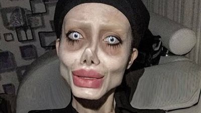 الحُكم على زومبي إيران شبيهة إنجلينا جولي بالسجن 10 سنوات