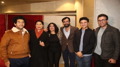 بالصور | وفاء عامر وقماح والتيتي وجيزو يحتفلون بنجاح 