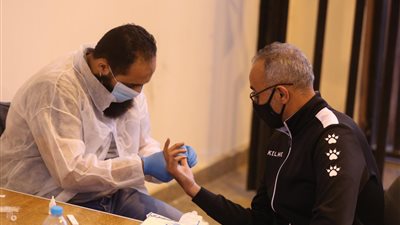  رابيد تيست لسيراميكا كليوباترا قبل مواجهة المقاولون العرب