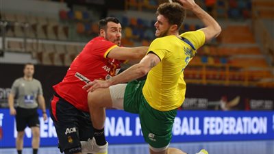 البرازيل تجبر بطل أوروبا على التعادل في أولي مبارياتهم بمونديال اليد 