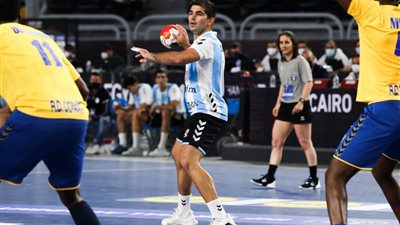 الأرجنتين تهزم الكونغو الديمقراطية في أول مباريات المجموعة الرابعة بمونديال اليد