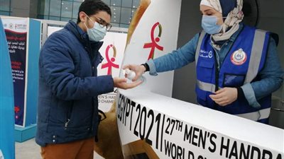 اللجنة الطبية لبطولة كأس العالم لكرة اليد: تقديم الخدمة الطبية لـ 138 فردًا