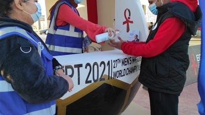 الصحة تجرى 1283 تحليل pcr كورونا للفرق والمشاركين بكأس العالم لليد