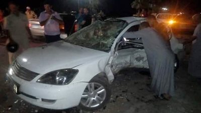 فيديو| لحظة سقوط سيارة من أعلى كوبري أكتوبر ووفاة سائقها