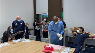 سلبية المسحة الرسمية لبيراميدز قبل مواجهة راسينج كلوب 