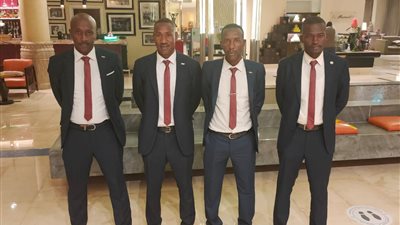 وصول حكام مباراة بيراميدز وراسينج كلوب 