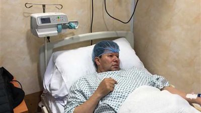 آخر تطورات حالة رضا عبد العال بعد اصابته بجلطة في القلب 