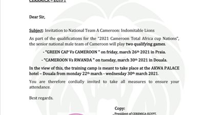 منتخب الكاميرون يستدعي فابريس نجاه لاعب سيراميكا كليوباترا