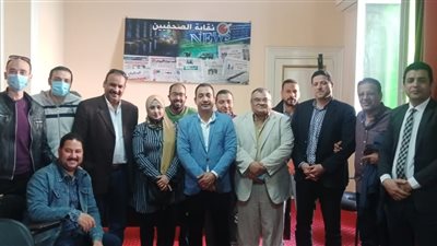 بالصور.. تفاصيل لقاء الزميل هيثم بطاح مع «صحفيي الإسكندرية» قبل الانتخابات