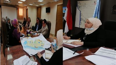 نائب محافظ القاهرة تناقش مع سيدات ورجال الأعمال سيناريو تطوير حى المعادي