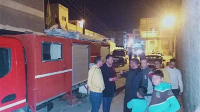 تفاصيل حريق بأحد المصانع بالعاشر من رمضان