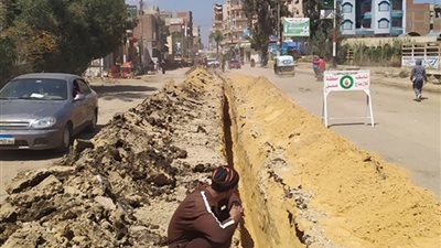 بالصور.. إنشاء أول محطة غاز طبيعي لتمويل السيارات بكفر الشيخ 