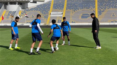 بيراميدز يختتم تدريباته بالمغرب استعدادا لمواجهة الرجاء