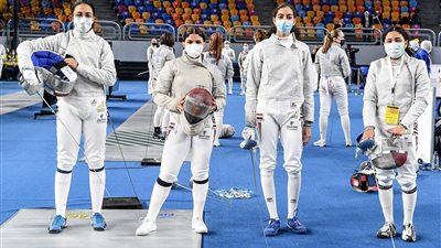منتخب الشابات لسلاح السيف يحرز المركز 12 للفرق ببطولة العالم