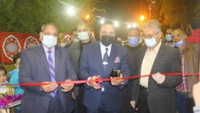 محافظ المنيا يفتتح معرض أهلا رمضان بملوي