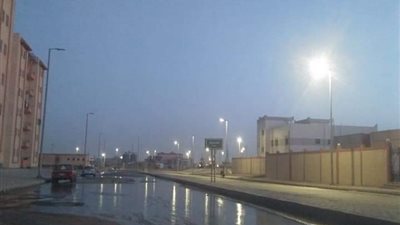 بالصور.. كارثة غرق شوارع 800 فدان للإسكان الاجتماعي بأكتوبر الجديدة