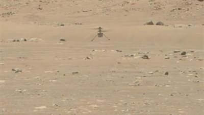 أول رحلة من نوعها.. هوليكوبتر ناسا تحلق في سماء المريخ!