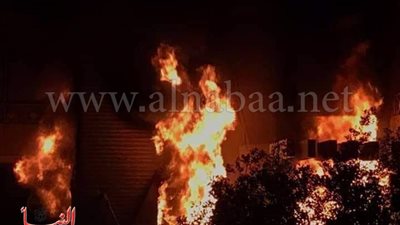 حريق مروع يلتهم سور جنينة بالقليوبية