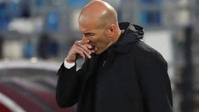 غضب زيدان بعد لقاء ريال مدريد ضد اشبيلية 