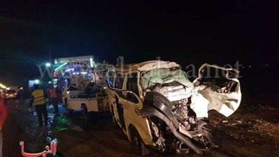 مصرع شخصان وإصابة آخرين.. تفاصيل محزنة في حادث مروع بالفيوم 