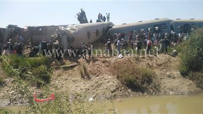 حادث تصادم جديد بالسكة الحديد على مزلقان الخانكة (تفاصيل)