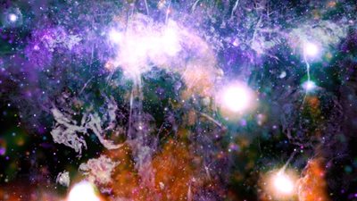 ناسا تنشر صورة مذهلة لقلب مجرة التبانة